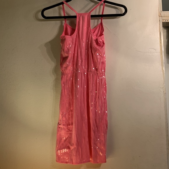 Aeropostale pink sequined shimmer dress - Picture 4 of 4